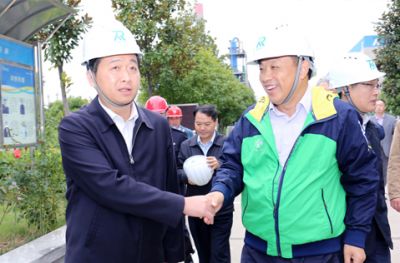 Zhang Xiaobing, deputy mayor of Taizhou City, visited Runtai Co., Ltd. to inspect safety production work